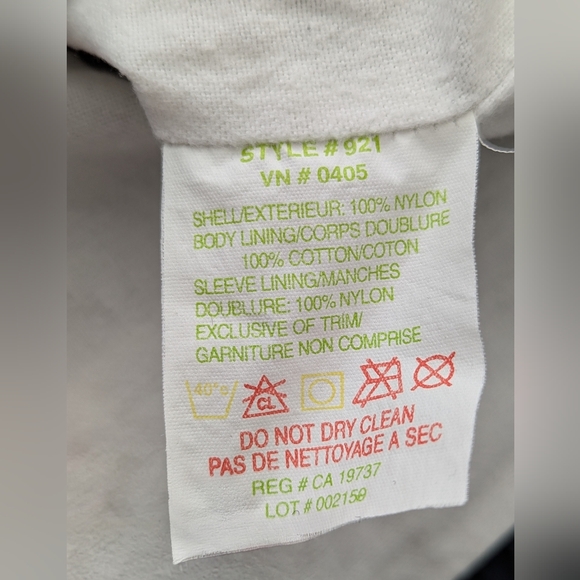 University of Toronto Unisex Adult (Size Small) Dark Blue Jacket/Windbreaker - Picture 15 of 16